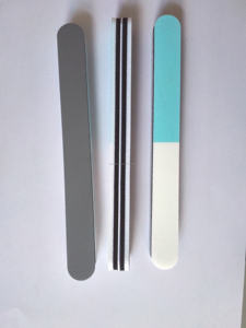 Layar dicetak atau penuh warna dicetak dengan informasi perusahaan Anda atau LOGO khusus 6 inci EVA papan asah Salon kikir kuku - Product Image 5