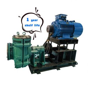 Pompe centrifuge à turbine en caoutchouc pour boues et liquides épais, idéale pour le transport de concentrés et de résidus. - Product Image 1