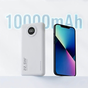 <span class=keywords><strong>Batterie</strong></span> <span class=keywords><strong>externe</strong></span> portable mince Modorwy 10000mAh 22.5W à double port Type-C à charge rapide Li-Polymère pour téléphone et voyage - Product Image 4