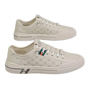 <span class=keywords><strong>Scarpe</strong></span> da Uomo Estive Direttamente dalla Fabbrica, Casual con Suola Morbida, Piccole <span class=keywords><strong>Scarpe</strong></span> Bianche Stringate da Passeggio, Spedizione Gratuita - Product Image 6