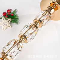 Nouveau cristal métal Vase porte-fleurs lustre de mariage pièce maîtresse pour Tables de réception fournitures de mariage