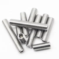 M3 M4 M5 M6 M8 M10 M12 M16-M42 End-threaded Hex Head Stainless Steel Rods Black Oxide Finish Metric Studs/Threaded Rods