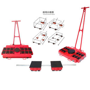 कार्गो ट्राली 8 टन 10 टन <span class=keywords><strong>12</strong></span> टन मेकेनिक पटरियां मशीन चलती स्केट - Product Image 2