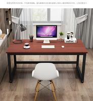 Meubles en forme de L, cadre métallique, bureau en bois, Table pour la maison, grand coin, Studio, bureau d'ordinateur