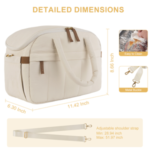 Kids-Bag-With-Lunch-Box-And-Water-Bottle Lunch Bag Mini Tote Teenage School Lunch Babgs Sac isotherme avec porte-gobelet - Product Image 3