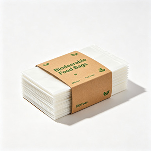Transparent Poly Side Gusset <b>Bag</b> Waterproof 20cm X 3.02cm X 0.02mm 100 Pack for Apparel and Small Items - Product Image 3
