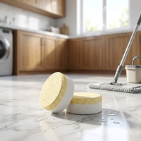 Détergent pour le nettoyage des sols de salle de bain, comprimés effervescents multifonctions pour le nettoyage des sols