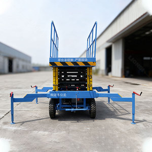 Plateforme élévatrice mobile électrique à ciseaux de 6 à 24 m avec <span class=keywords><strong>manivelle</strong></span> manuelle et supports pour le levage de marchandises, à vendre - Product Image 6