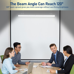 USA 5000K LED Linear <b>Strip</b> <b>Lights</b> ETL DLC Certified 4ft <b>8ft</b> 20W 40W 50W 60W 80W Ceiling <b>Strip</b> Lamp LED Batten Tube <b>Light</b> - Product Image 2