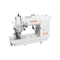 Machine à coudre à double aiguille DS-1720PK avec couteau et tire-fil