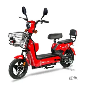 Factory Direct 350W Brushless Electric Bicycle 48V Bicicleta Electrica Motorbike Motorcycle Electric City Bike with Steel Frame