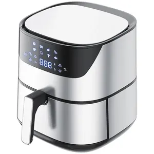 Freidora de Aire Eléctrica Negra Mate, Wifi Tuya, 1800W, 7L, Freidora de Aire Eléctrica sin Aceite, Freidora de Aire Digital con Canasta Antiadherente - Product Image 3