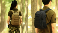 Fabricant de sacs à dos tactiques personnalisés, sac de randonnée imperméable pour l'extérieur, sac de voyage avec sangles réglables, sangles Molle et OEM