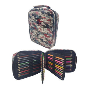 Pencil Case with Holds 202 Colored Pencils or 136 Gel <b>Pens</b> with Zipper Closure - Large Capacity <b>Pen</b> Bag Organizer Watercolor <b>Pen</b> - Product Image 5