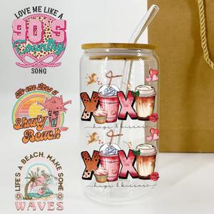 <span class=keywords><strong>สติ๊กเกอร์</strong></span>พิมพ์ลายแบบกำหนดเอง UV DTF ใช้งานง่าย <span class=keywords><strong>ติด</strong></span>บนแก้วมัค ช่วยเพิ่มการมองเห็นของแบรนด์ - Product Image 2