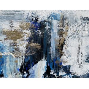 Peinture de nature morte Wabi Sabi, peinte à la main, abstraite moderne, sur toile, art mural neutre, décoration intérieure, peinture à l'huile texturée 3D abstraite - Product Image 6