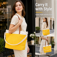 Sac fourre-tout en toile de coton de qualité supérieure, 16 oz, extra épais, avec sangle en PU et rivets métalliques, contrôle qualité déterminé, pour usage professionnel