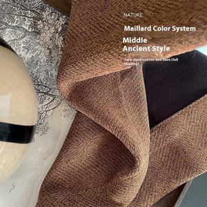 Moderno stile Vintage francese retrò verde alta oscurante tessuto pieghettato Grommet <span class=keywords><strong>tende</strong></span> per soggiorno balcone - Product Image 3