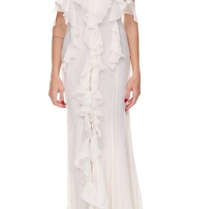 Clothing Manufacturer High Quality Summer Beach Dress Sexy <b>Spaghetti</b> <b>Strap</b> Slim Waist Maxi Summer White Dress Formal Dress - Product Image 2