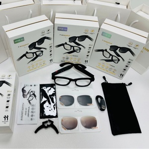 Lunettes intelligentes Ruidun G1, enregistrement vidéo anti-tremblement 8MP, photographie, traduction en temps réel par IA, étanches IPX-5, commande vocale - Product Image 4