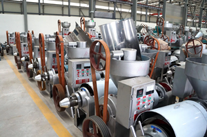 Machine de production d'<span class=keywords><strong>huile</strong></span> comestible par pressage à froid et à chaud YZYX10(95)WK, capacité 150 kg/h, pour <span class=keywords><strong>huile</strong></span> d'arachide, de tournesol, de lin et de noix de coco - Product Image 6