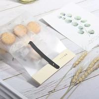 Sachet Doypack en PP pour Biscuits, Bonbons, Pâtisseries, Pain, Snacks, Imprimé par Gravure et Sérigraphie, Transparent, Fermeture à Bouton, Compatible Micro-ondes