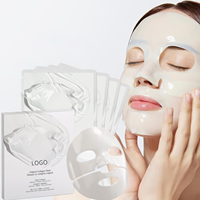 Masque facial en hydrogel au collagène pour la nuit, acide hyaluronique, hydratant, soin de la peau, OEM/ODM disponible pour tous les types de peau