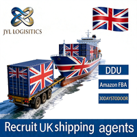 Agente de logística, importación, exportación, envío, transporte marítimo, envío al Reino Unido, puerta a puerta, exportación, importación