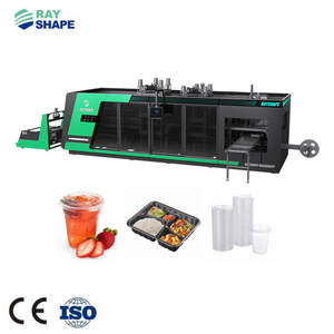 Mükemmelliğe Ulaşma Tek Kullanımlık Plastik Bardak Termoform Makinesi Büyük Ölçekli Plastik Şekillendirme Otomatik Plastik Termoformör - Product Image 1