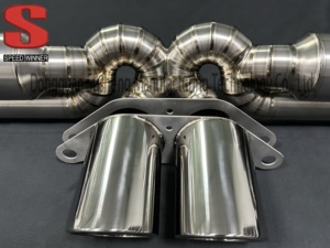 SPEEDWINNER Échappement complet en titane personnalisé pour 991 GT3RS - Product Image 3