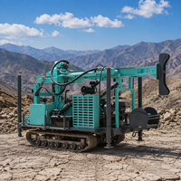 Foreuse hydraulique portative sur chenilles JDL-5 pour puits profonds, machine de forage diesel 500m, équipement de carottage et d'échantillonnage de carottage