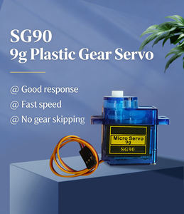 Kit de Mini Servomotor SG90 Avanzado de 9g con Control Digital, 4.8-6V, para Proyectos de Robots Educativos y Aplicaciones de Coches RC - Product Image 1