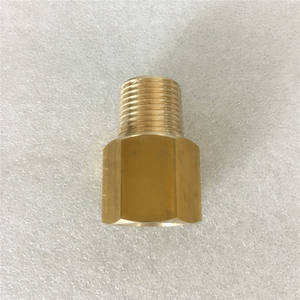 औद्योगिक पीतल का दबाव गेज स्नाइबर, हाइड्रोलिक तेल वायु पानी के लिए स्पंदन डैम्पर - Product Image 3