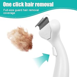 OEM Pet 2025 Nuevo Cepillo Deslanador de Acero Inoxidable y ABS <span class=keywords><strong>para</strong></span> Perros y Gatos, con 18 Cuchillas Anchas de un Solo Toque, Sin Dolor - Product Image 2