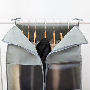 New Arrival 3D Men Suit Storage Bags <strong>Closet</strong> Storage Container <strong>Big</strong> Capacity Hanging Suit Garment Dust Covers - Product Image 4