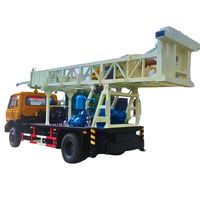 Foreuse hydraulique mobile à circulation inversée montée sur camion de 200 m pour l'ingénierie de puits d'eau profonde