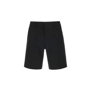 Sélection minutieuse Designer Alphatauri Fermeture à glissière cachée et à crochet Bermuda en polyester noir - Product Image 1