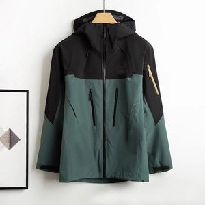 Chaqueta Impermeable y Transpirable Unisex, Estilo Bomber, con Forro Rígido, para Lluvia, Invierno, Otoño, Primavera, Cortavientos, con Cierre de Cremallera, para Senderismo y Ciclismo - Product Image 6