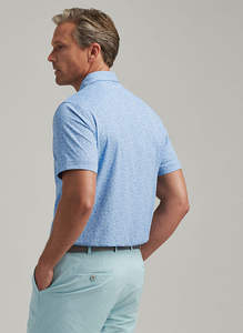 Diseño 90% Poliéster 10% Spandex 180g Sublimed Sport Fit Golf Polos transpirables con logotipo personalizado - Product Image 5