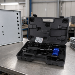 เครื่องเจาะรูแผ่นอลูมิเนียมแบบไฮดรอลิก รุ่น TPA-8A แบบแมนนวล ใช้งานได้หลากหลาย ระยะชัก 22 มม. กำลังกด 8 ตัน - Product Image 6