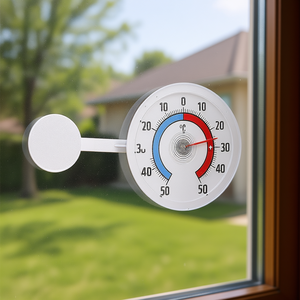 เทอร์โมมิเตอร์ติดหน้าต่างพร้อมฟิล์มกาวในตัว 7.3 ซม. แพ็ค 10 ชิ้น - Product Image 3