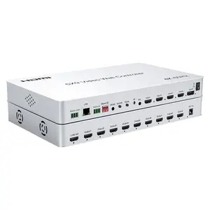 Hot Selling 4K 60Hz High Definition 4 way HDMI/1way DP input 10 way HDMI output 5X9 Videl Wall Controller