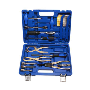 Alicates para resortes de freno Fuli, herramienta manual de acero al carbono para mantenimiento de frenos de automóvil en estuche rígido OJ13112 - Product Image 2