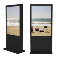 Pantalla Digital Táctil LCD Ultrafina de Alto Brillo con Clasificación IP67 para Exteriores, Resistente al Agua, con Soporte Multilingüe