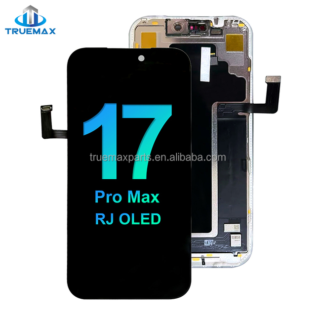 TEMX RJ Soft OLED Screen Assembly for iPhone17 Pro Mobile Phone LCD Touch Screens Digitizer Complete Cellphone for iPhone 17 Pro