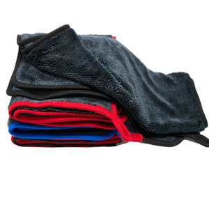 Serviette de lavage de voiture pour usage quotidien, 650 GSM, tissu torsadé tressé, sans peluches, pour le nettoyage des véhicules - Product Image 3