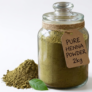 Poudre de feuilles de henné en vrac de qualité cosmétique pour la coloration et l'entretien des cheveux - Product Image 1