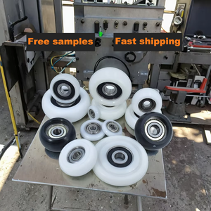 BSR68414-5 4 x13 x5mm pom ניילון עגול סוג רולר גלגל פונם עטוף 694zz נושאת גלגלת פלסטיק גלגל - Product Image 1