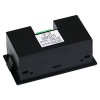 Tampilan Digital Fase Tunggal 110V/220V/380V Lampu Hijau D69-120 Voltmeter AC Kelas 1.5 Akurasi hingga 600V Ketahanan hingga 600V