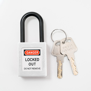 กุญแจล็อคไนลอน LOTO ขนาด 38 มม. ได้รับมาตรฐาน CE ทนทาน พร้อมกุญแจ สำหรับอุปกรณ์อุตสาหกรรมและการป้องกันการล็อคเบรกเกอร์วงจรไฟฟ้า - Product Image 3